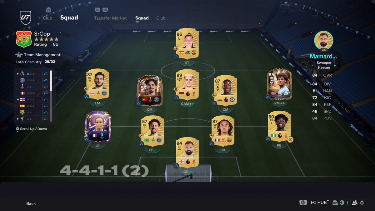 Franfpss's tweet photo. 15-0 en el fut champs de esta Semana jajaja

Muy complicados los últimos partidos

Buenas sensaciones de todo el equipo…. 

#EAFC26 #FUTChampions #FCPro #Fifa https://t.co/SHanT3kenU