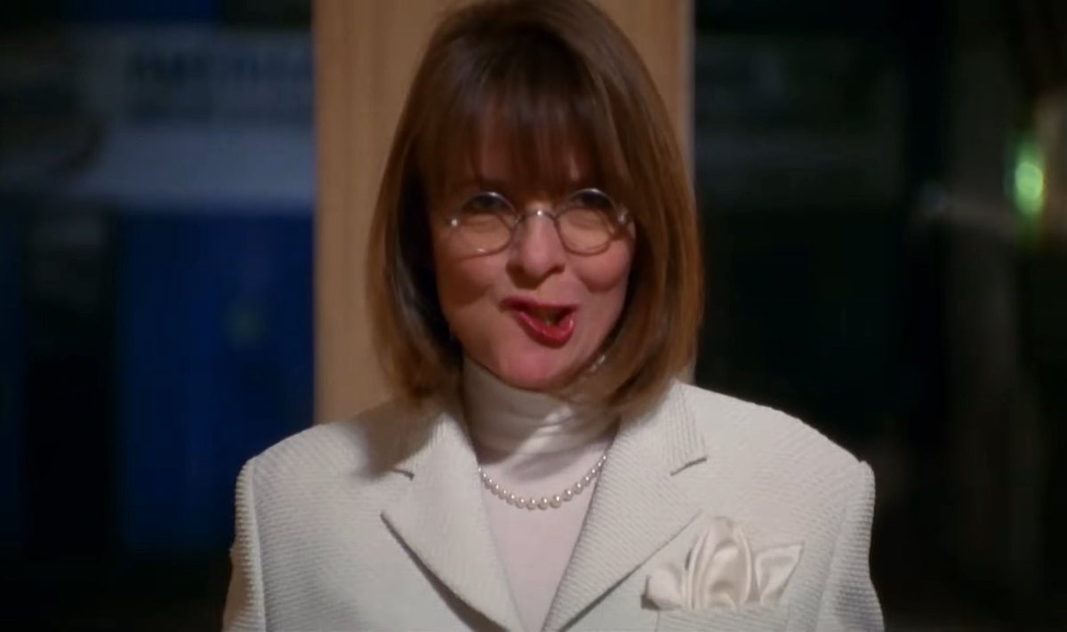 One of my favorite little Diane Keaton moments ever. An icon.
