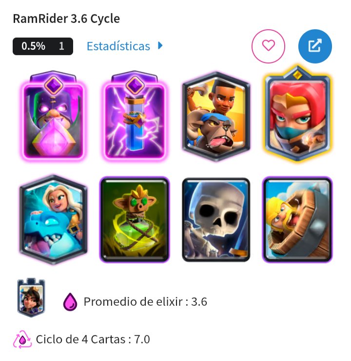Joseantoni36367's tweet image. Nuevos mazos meta de la waifu de la bandida líder del meta de octubre recomendados y se estima cuando salga la evolución del fantasma real este viernes 17 de octubre tendrá muchísimas mazos nuevos con esa evolución.
#BossBandit
#ClashRoyale
#royaleapi