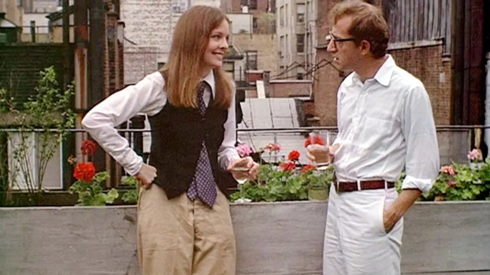 Acaba de subir al cielo la eterna Annie Hall. 
DEP Diane Keaton. ❤️‍🩹