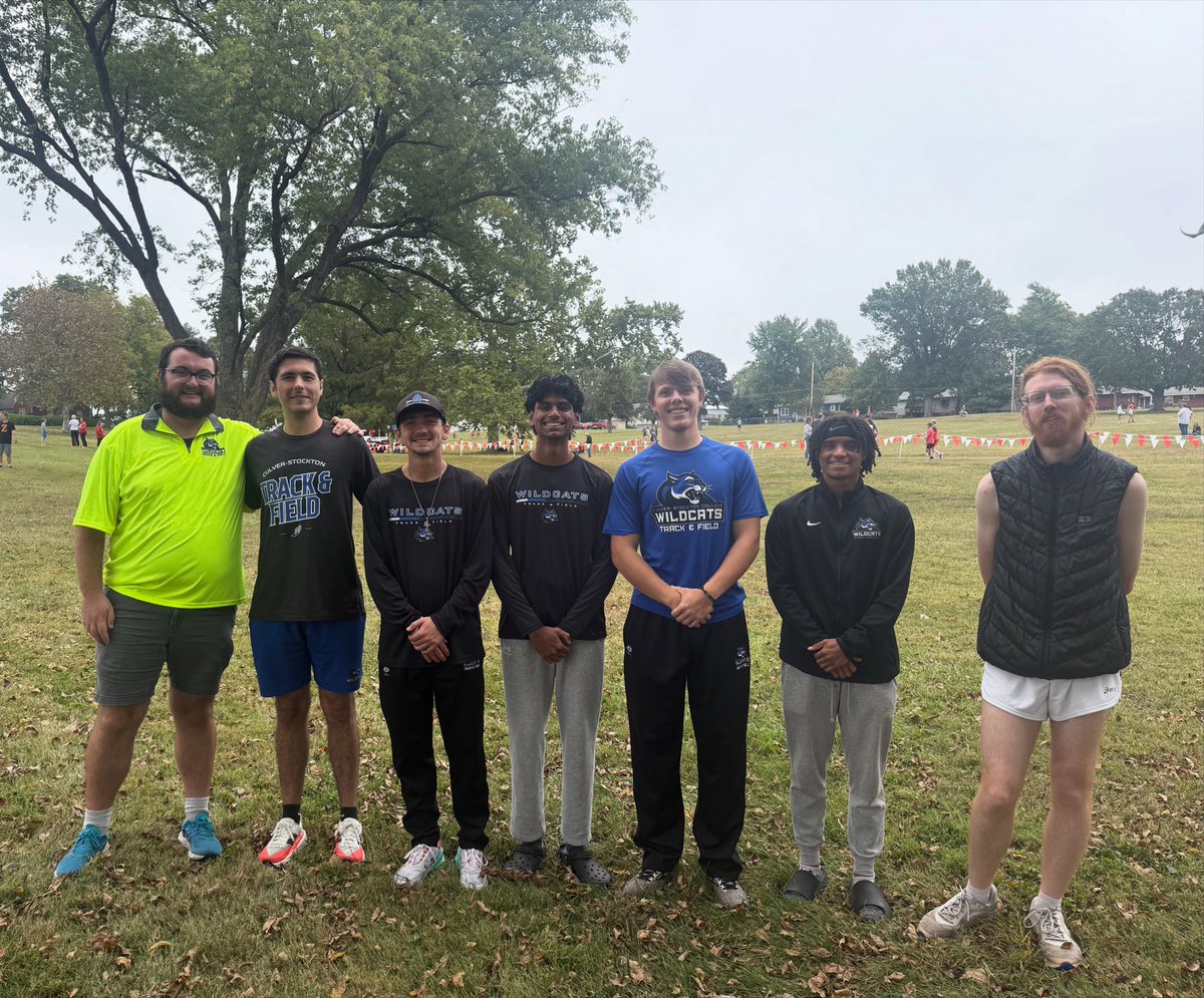 CSCWildcatXCTF's tweet image. Men finished 4th out of 7 teams at the Trojan Invitational in Hannibal, Missouri and were the top NAIA finisher
Jailan Reynaga - 30:52 - 20th
Shiv Dutt - 31:12 - 21st
Blake Thompson - 32:18 - 24th
Chase Lake - 32:59 - 28th
Russell Amberson - 49:49 - 44th
Great weekend men!