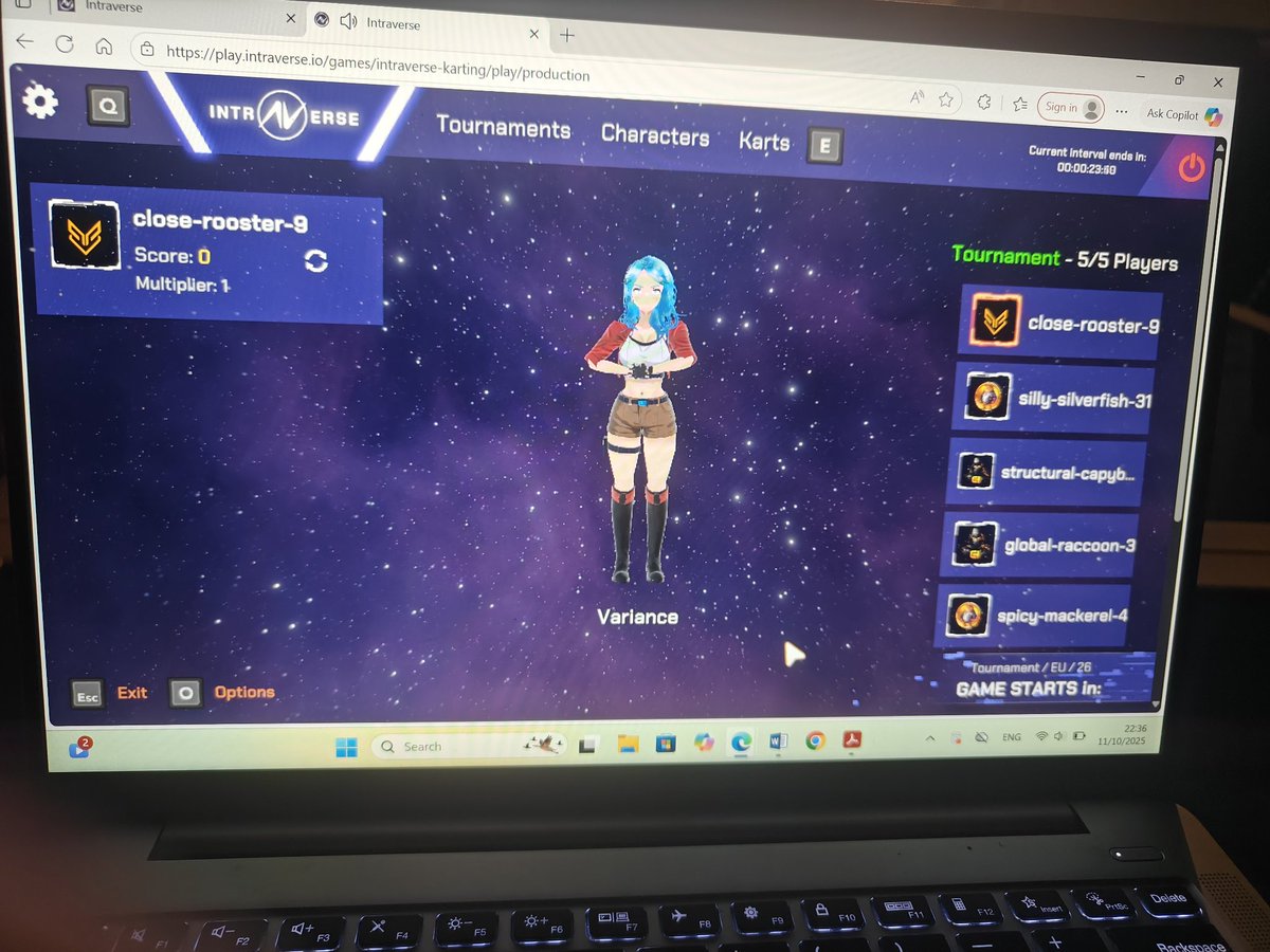 sebastian06237's tweet image. Somnia gaming on fire right now .
Hope you minted your moon pass es ( free mint ) and joined the races hosted by @intraVerse_Game .
There s an 7.5 k prize pool , so get over here and lets have fun on somnia chain . Price up , price down , gamers do what they do , and that s…