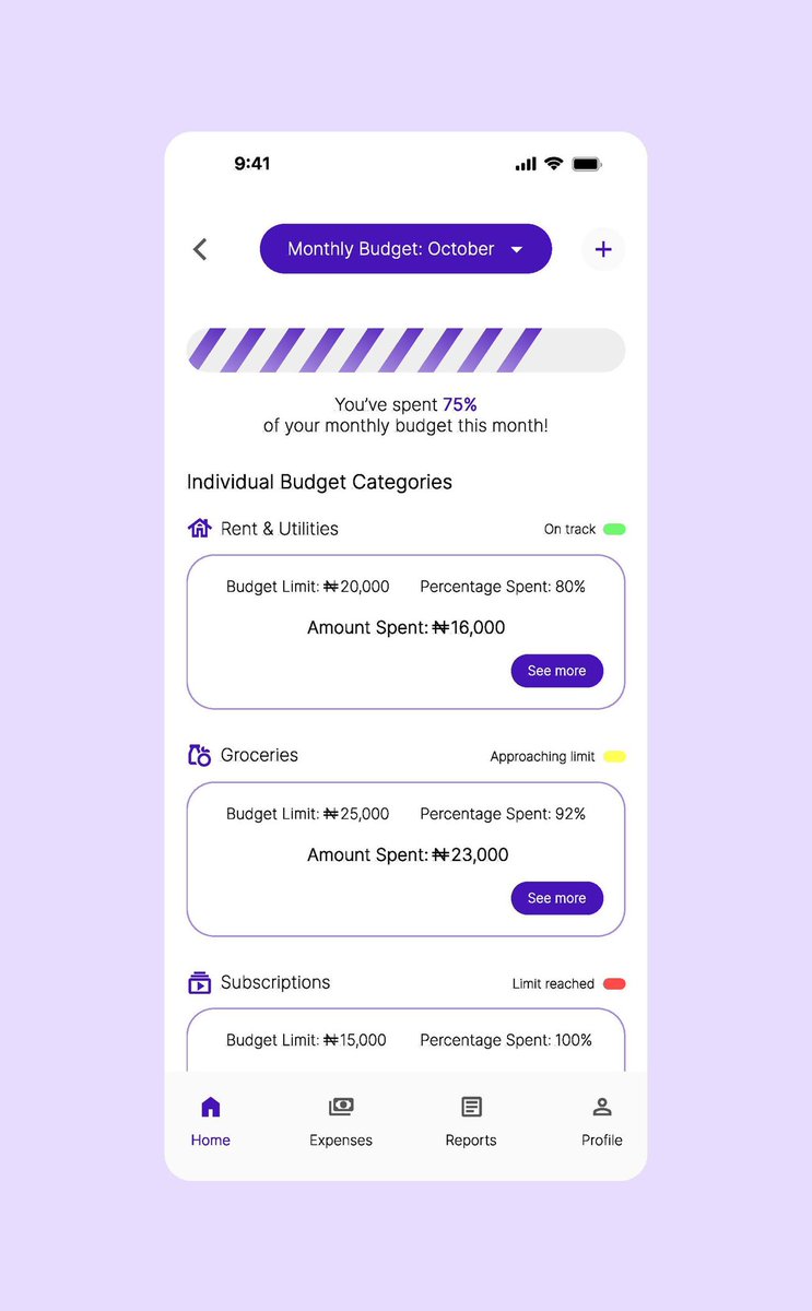 ben_eight_'s tweet image. Day 41 of my design challenge🚀
Designed a clean, well-structured Finance Management App featuring visual analytics, spending summaries, progress tracking, and intuitive navigation for clear financial insights
#UIUXDesign #Figma #ProductDesign #Consistency #mobileappdesign