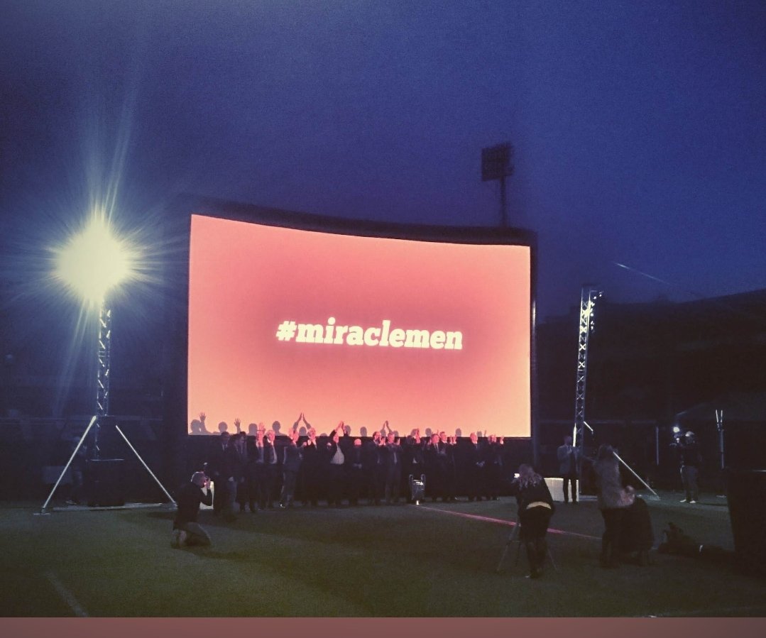 e_nottmforest's tweet photo. 10 years today #Miraclemen was released.
An incredible movie premier at the City Ground. https://t.co/HEr6gXcVYd