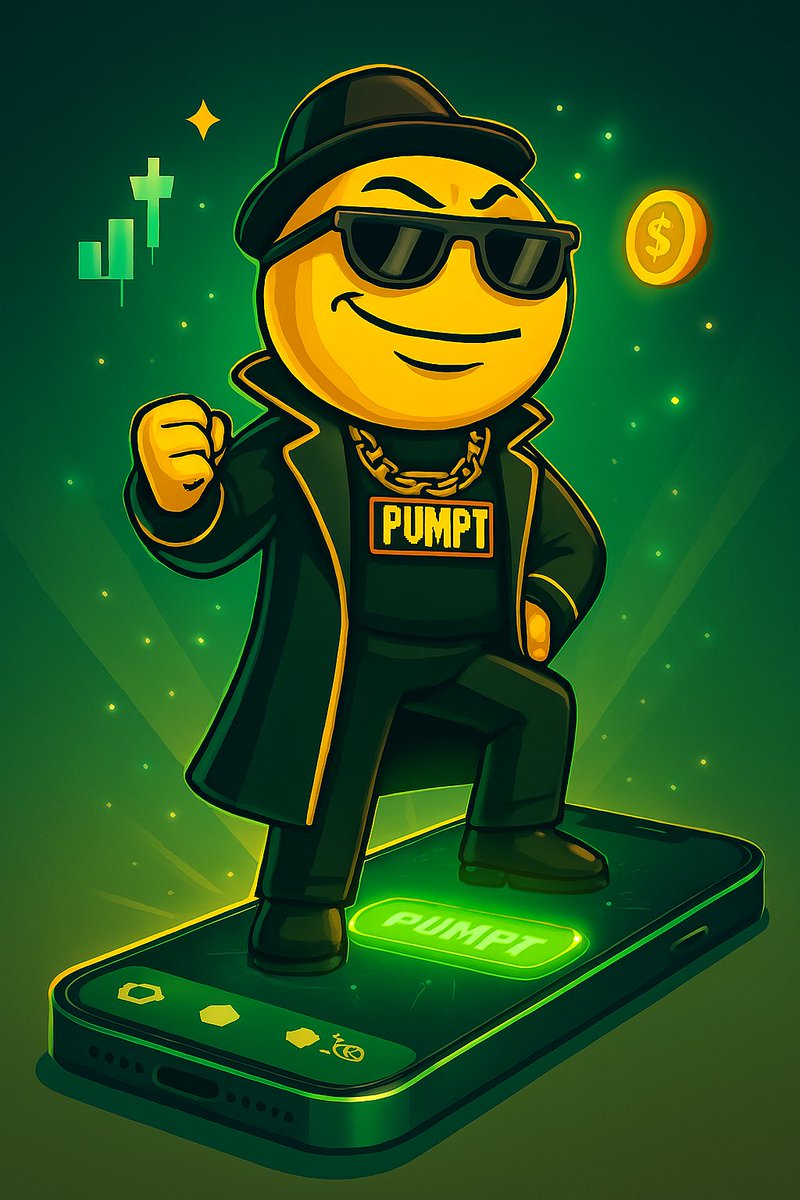 MrPumpt's tweet photo. The celebration’s just a preview… the real pump is loading ⚡

#Solana #Memecoins #Pumpfun #PUMPT https://t.co/1nCJ57FlLQ