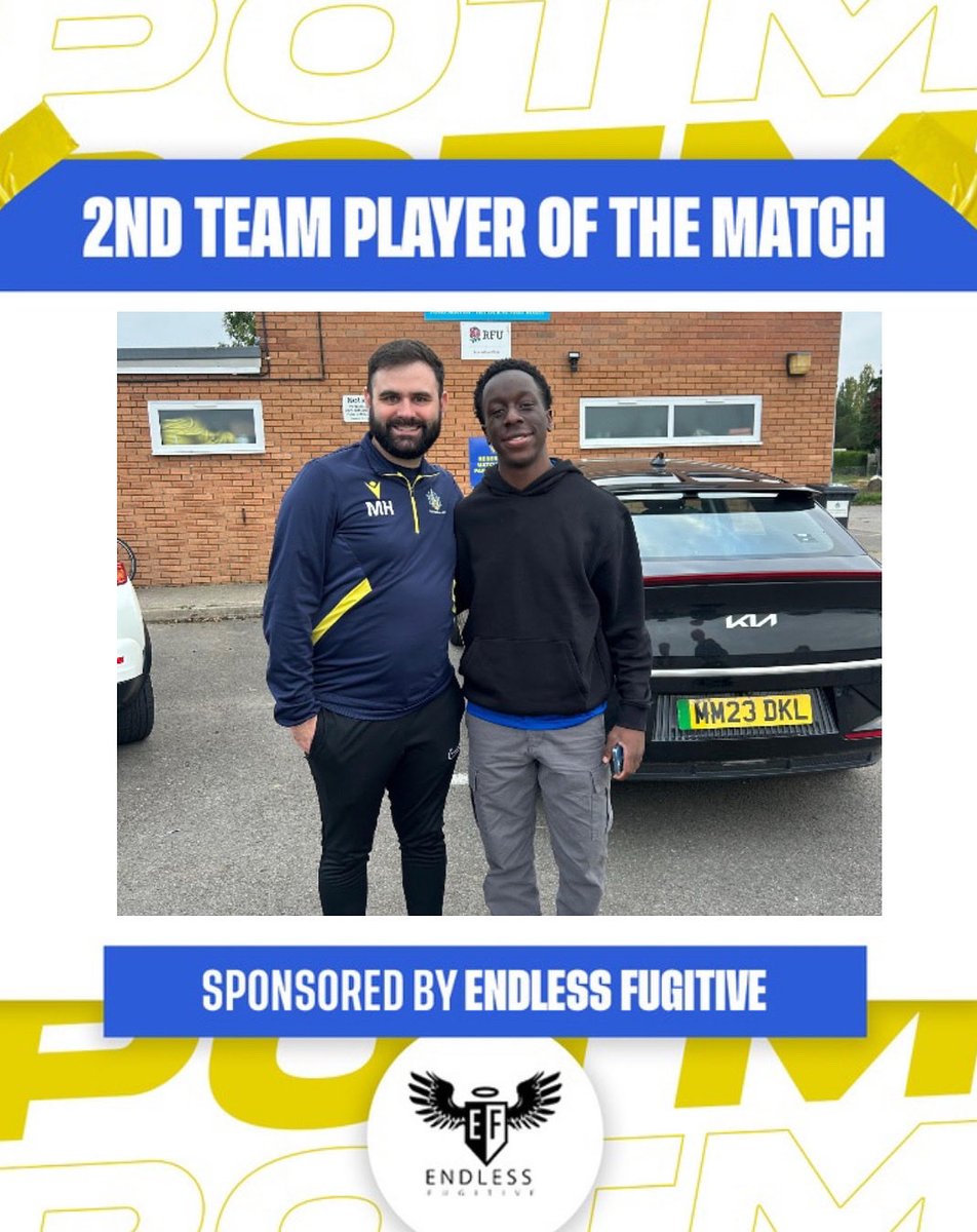Todays <a href="/endlessfugitive/">endlessfugitive</a> player of the match goes to John Chinhundu 🟡🔵