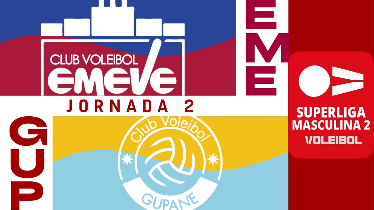 Arenal Emevé 3 - 0 CV Gupane Guía

#SuperligaMasculina2

Estadísticas: rfevb-web.dataproject.com/MatchStatistic…