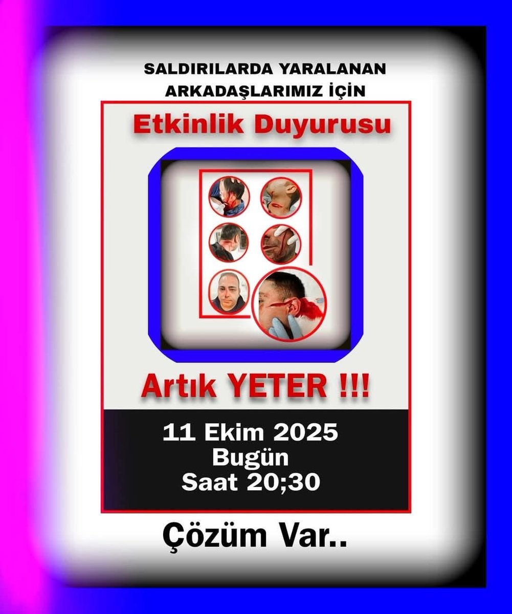 #CezaevineGüvenlik 
Cezaevinde görevli infaz koruma memurlarına yapılan her türlü saldırıları kınıyoruz. 
Artık yeter!! Önlem istiyoruz. 
Hizmet Sınıfımız ACİLEN değiştirilmelidir. Büro memuru değiliz.