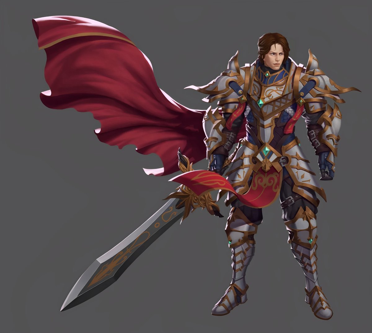 leo_creatives's tweet image. Armor study turned character concept ⚔️✨
#conceptart  #characterdesigns #creaturedesign  #mönsterdesign #fantasycharacterdesign #fantasyart  #DarkFantasy  #digitalart #gamedevs