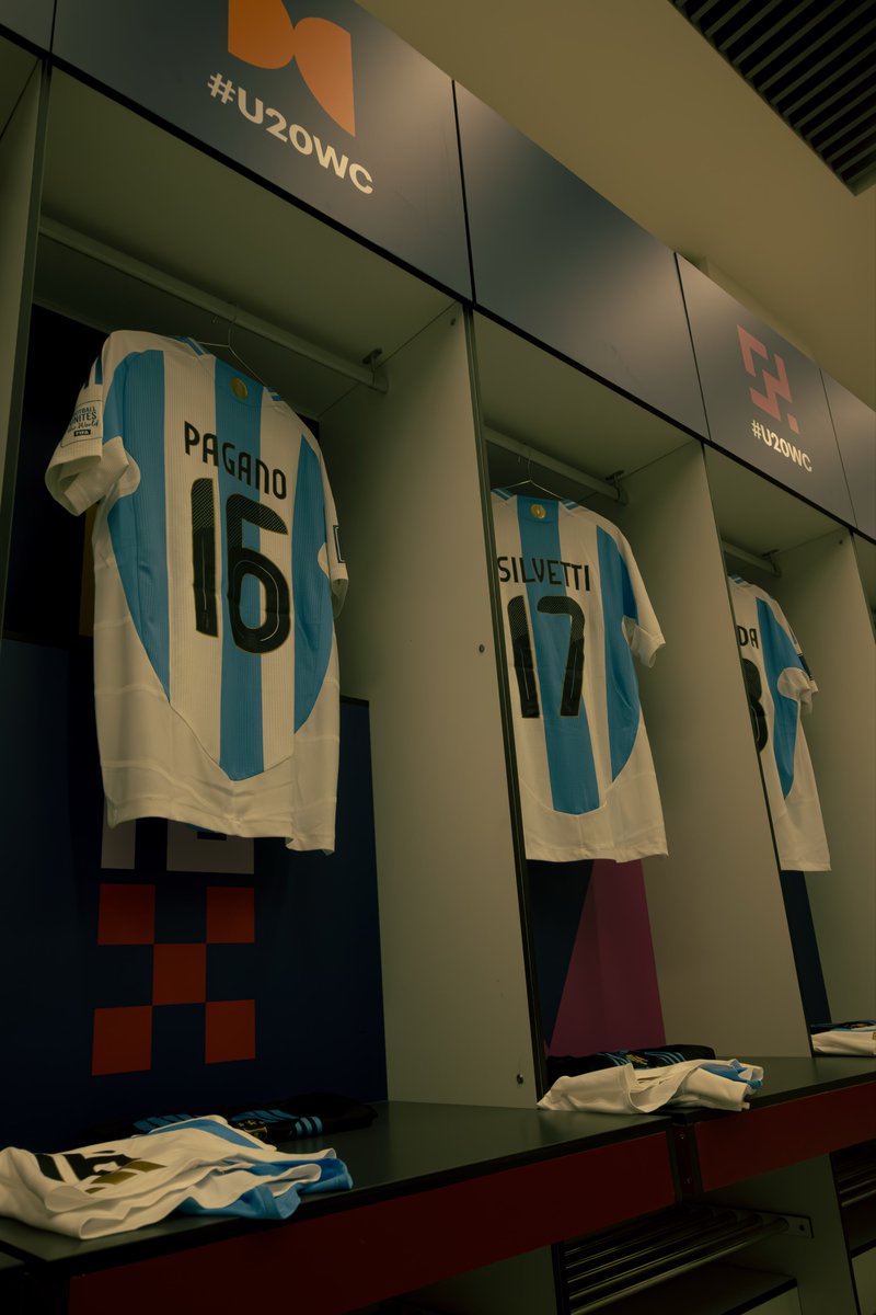 Argentina's tweet image. 🏆 #U20WC ¿El vestuario? Listo ✅🇦🇷