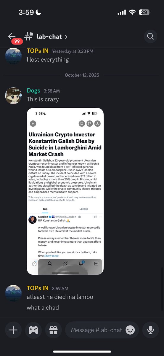 DogsOnCharts's tweet image. Group chat is crazy