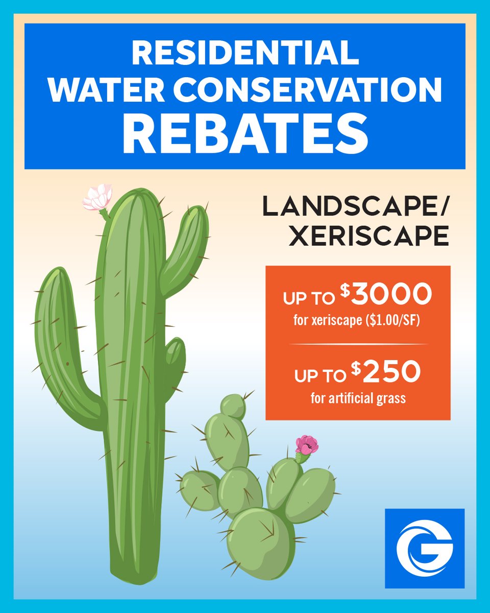 As the temperatures cool off, it's a great time to do some landscaping! Did you know you can receive rebates of up to $3000 for landscape updates? 

To learn more, visit: glendaleaz.gov/rebates