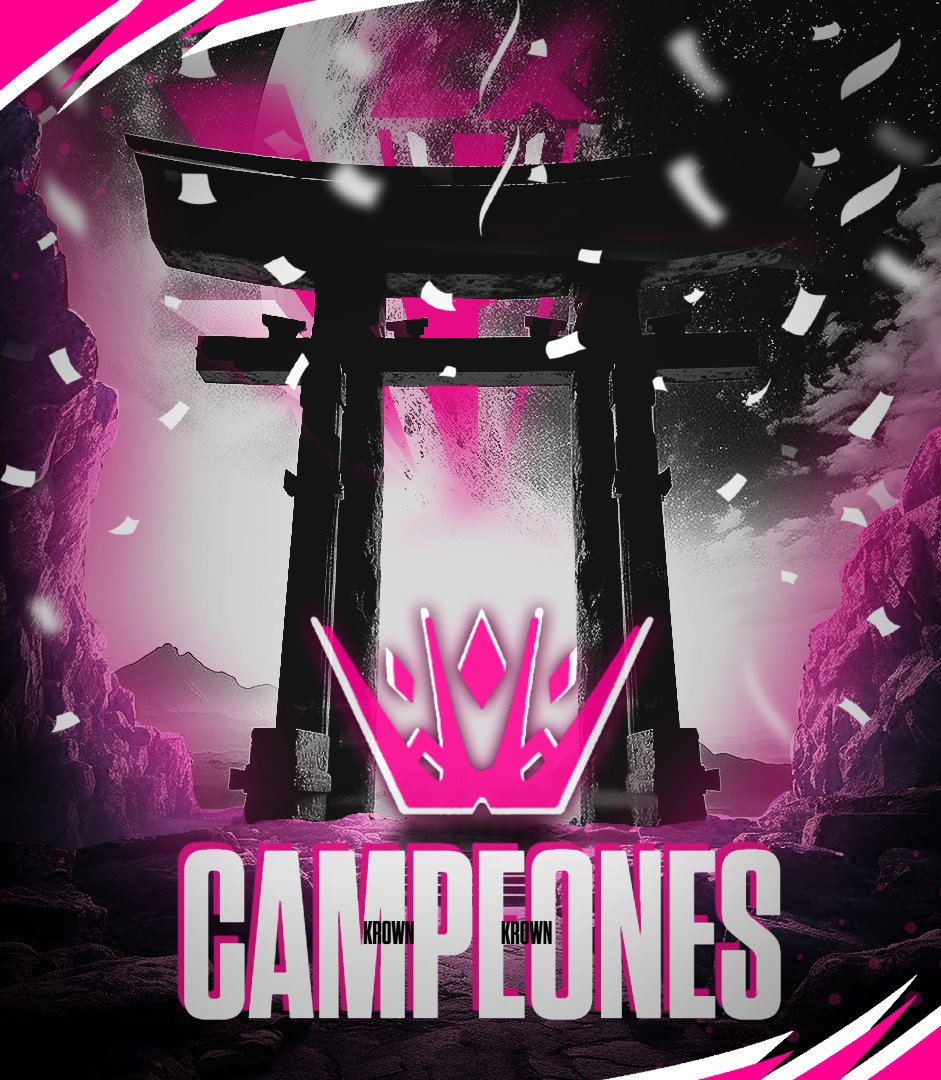 ¡KROWN REVENGE CAMPEÓN DE LA ELIX CUP! El equipo KROWN se corona campeón tras una victoria contundente 2-0 frente a ASTRALIX, dominando en los mapas de HAVEN y una remontada aplastante en ASCENT. 🗺️

Tenemos Campeón!!🎉🍾