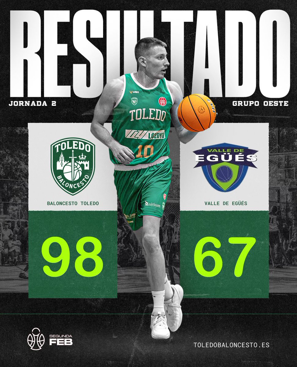 🏀VICTORIA🏀

La primera de la temporada llega en el Javier Lozano 🔥 Gracias afición por estar un día más apoyando a este EQUIPAZO

Luis Garcia 21 puntos
Víctor Moreno 16 puntos
Lafuente 7 puntos / 13 rebotes / 13 Asistencias