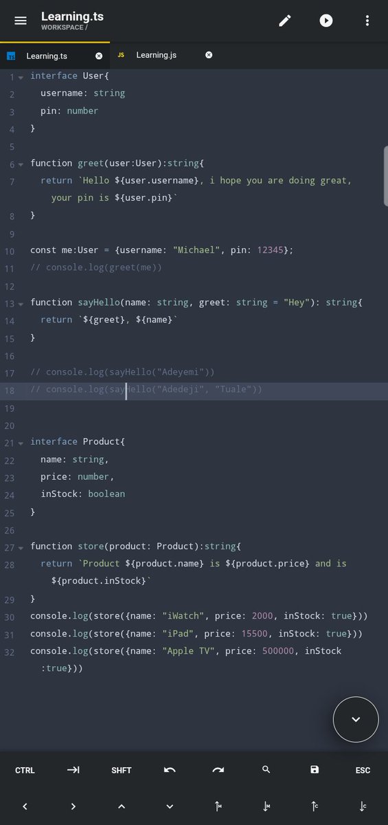 devadedejimike's tweet image. My PC gave up on me, but the TypeScript journey must go on 😂
Learning on my phone tonight
No excuses 💪
#TypeScript #Coding #buildinpublic