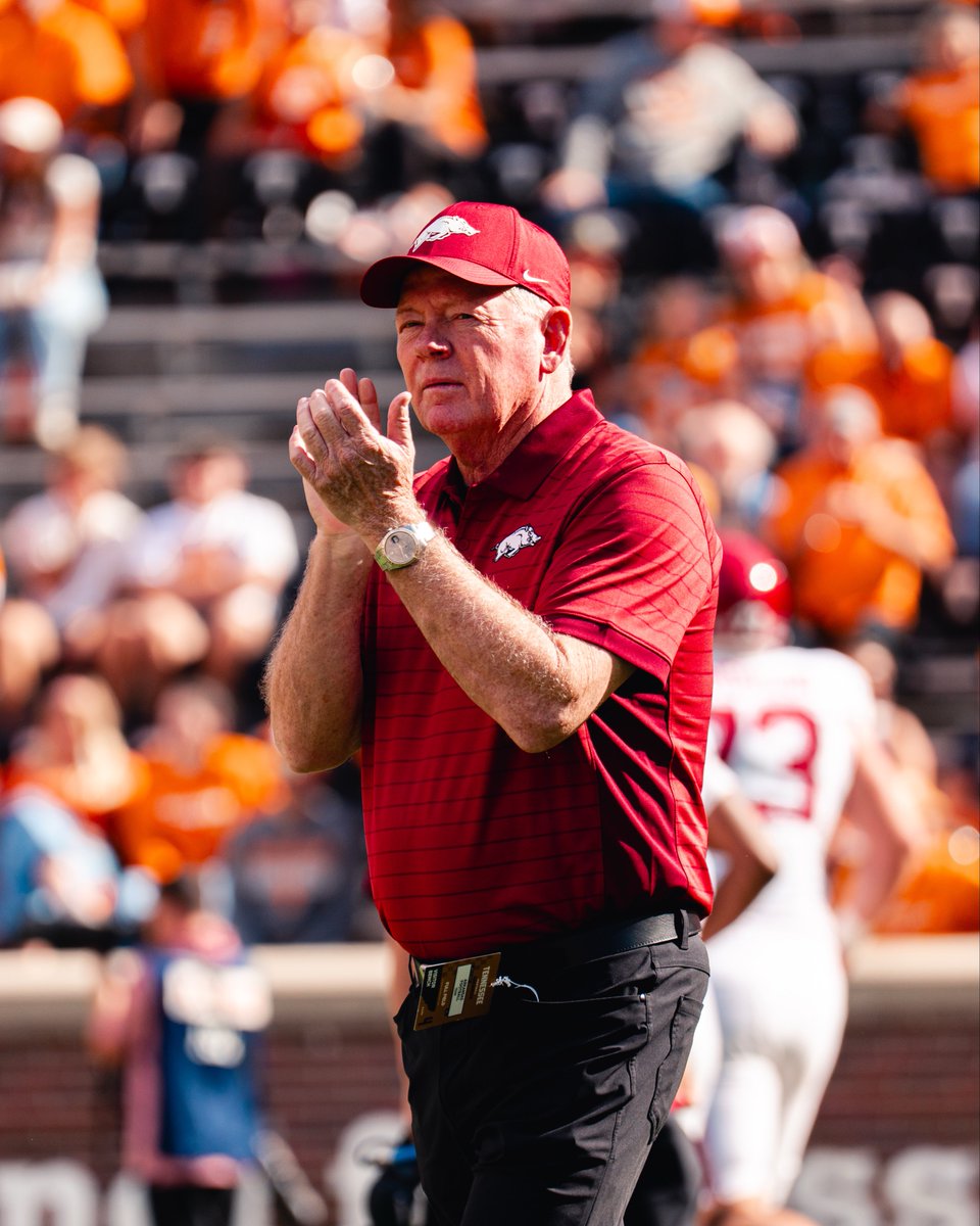 RazorbackFB's tweet image. For Arkansas 🐗