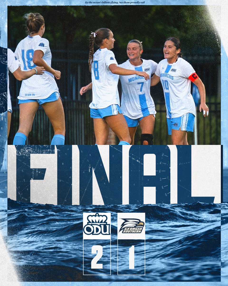 ODUWomensSoccer's tweet image. 𝐂𝐎𝐌𝐄𝐁𝐀𝐂𝐊 𝐂𝐎𝐌𝐏𝐋𝐄𝐓𝐄👑

#ODUSports | #ReignOn | #Monarchs