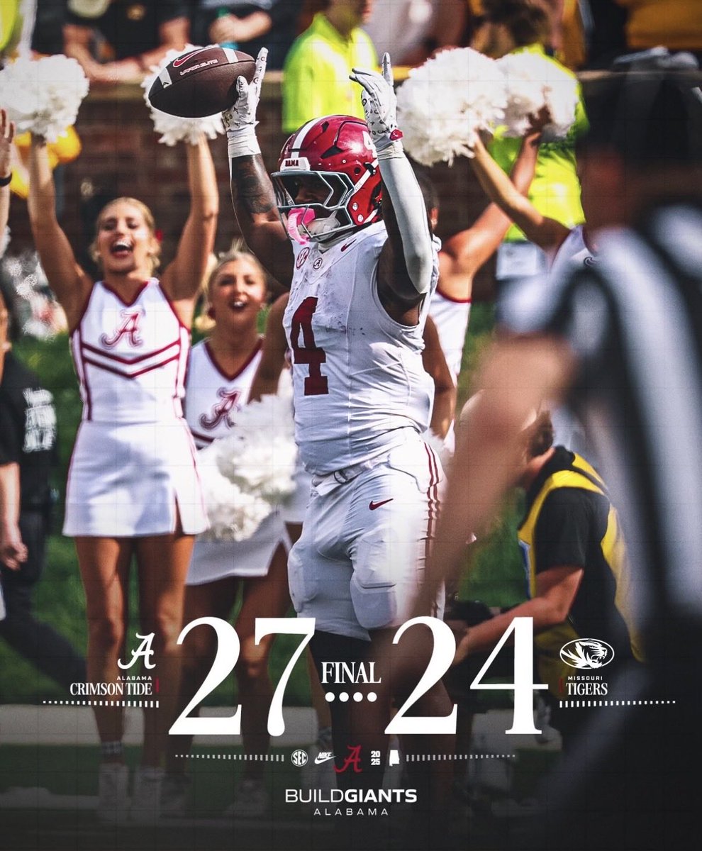 m_bernards's tweet image. 🏈   R O L L   🐘🅰️🐘   T I D E   🏈