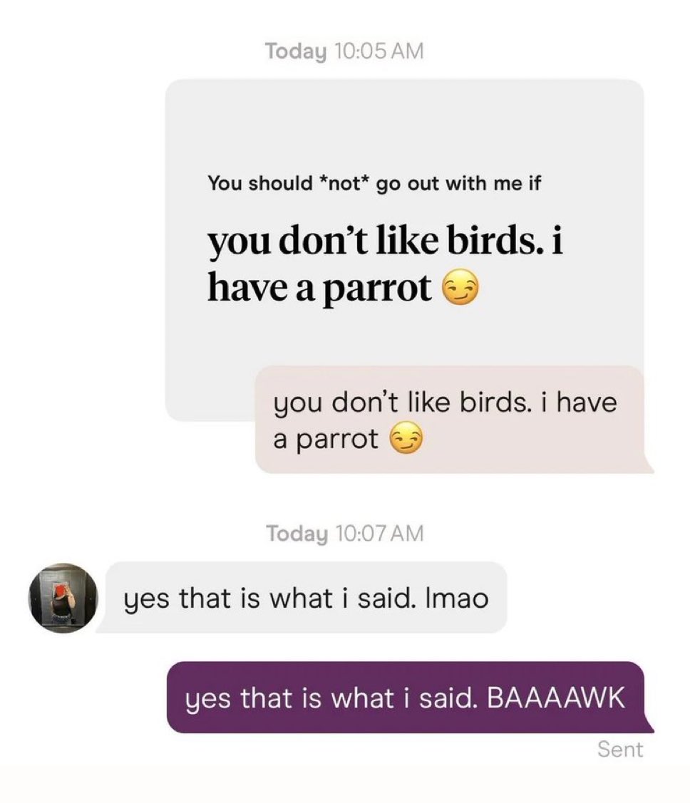 strange hinge messages tweet media