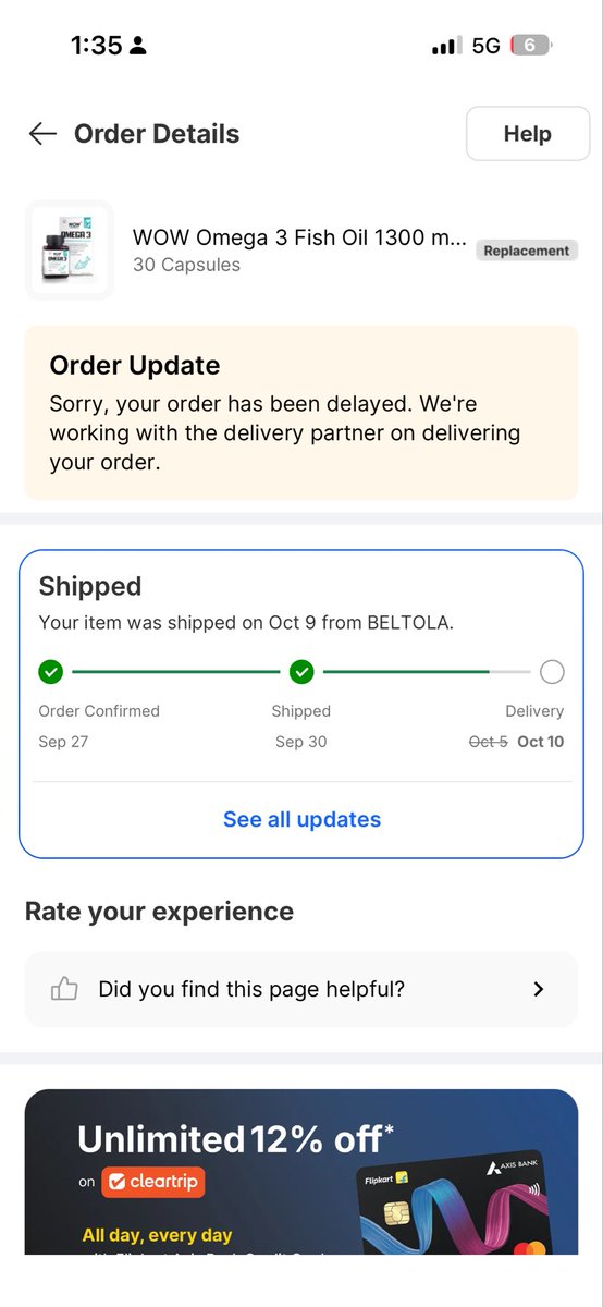 vikrammijhora's tweet photo. Shame on you @Flipkart @flipkartsupport @consumercourtin @_sachinbansal @binnybansal 
I have raised no of complaints but you guys didn’t gave any solutions 
So disappointing @ndtv @aajtak @TheLallantop https://t.co/gxU18xrohu