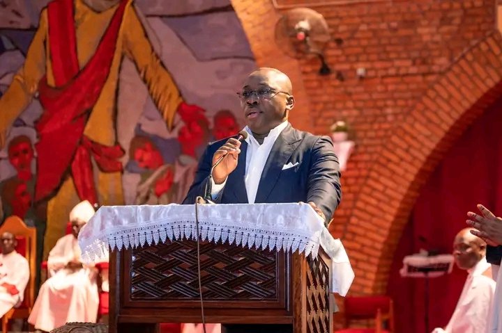 Tatiana Nonge (@t_nonge) on Twitter photo AREP : 3 ans déjà !*
Ce 11 octobre, l’AREP a célébré ses 3 ans à la Cathédrale Notre-Dame du Congo, aux côtés du Ministre d’État <a href="/Guy_Loando/">Guy Loando Mboyo</a> , dans l’unité et la gratitude. AREP : 3 ans déjà !*
Ce 11 octobre, l’AREP a célébré ses 3 ans à la Cathédrale Notre-Dame du Congo, aux côtés du Ministre d’État <a href="/Guy_Loando/">Guy Loando Mboyo</a> , dans l’unité et la gratitude.