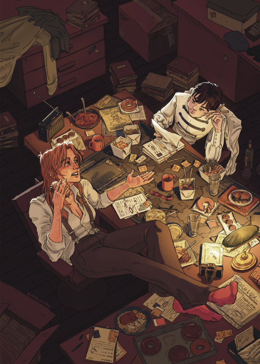 kavaleyre's tweet image. insurance girls and not-so-rookie reporters
📝📄📰

IM SO EXCITED TO SEE MERYL AND MILLY TOGETHER ON SCREEN IN #TRIGUNSTARGAZE MY GIRLSSSS