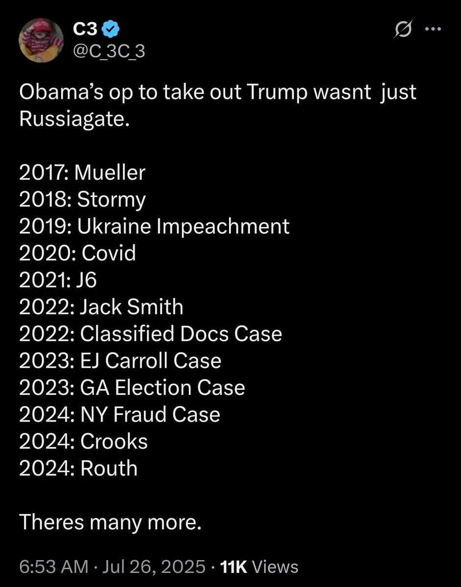 ILA_NewsX's tweet image. Obama did it.