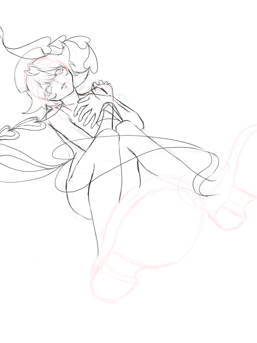Mink6416's tweet photo. wip
線の整理中 https://t.co/bwHyXtfPhi