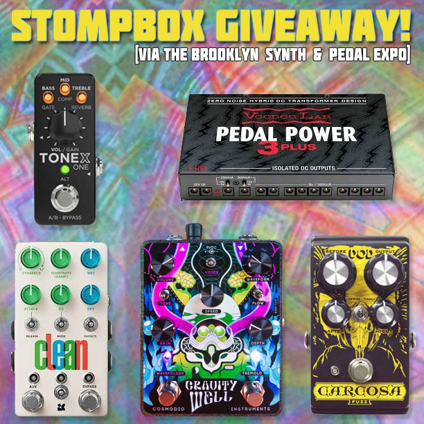 Voodoo_Lab's tweet image. Win these killer pedals courtesy of next week’s Brooklyn #StompboxExhibit!

Enter here: delicious-audio.com

@chasebliss @digitechfx @ikmultimedia @voodoolabofficial #cosmodio @stompboxexhibit
#giveaway #giveaways #pedalgiveaway #pedalgiveaways #guitargiveaway