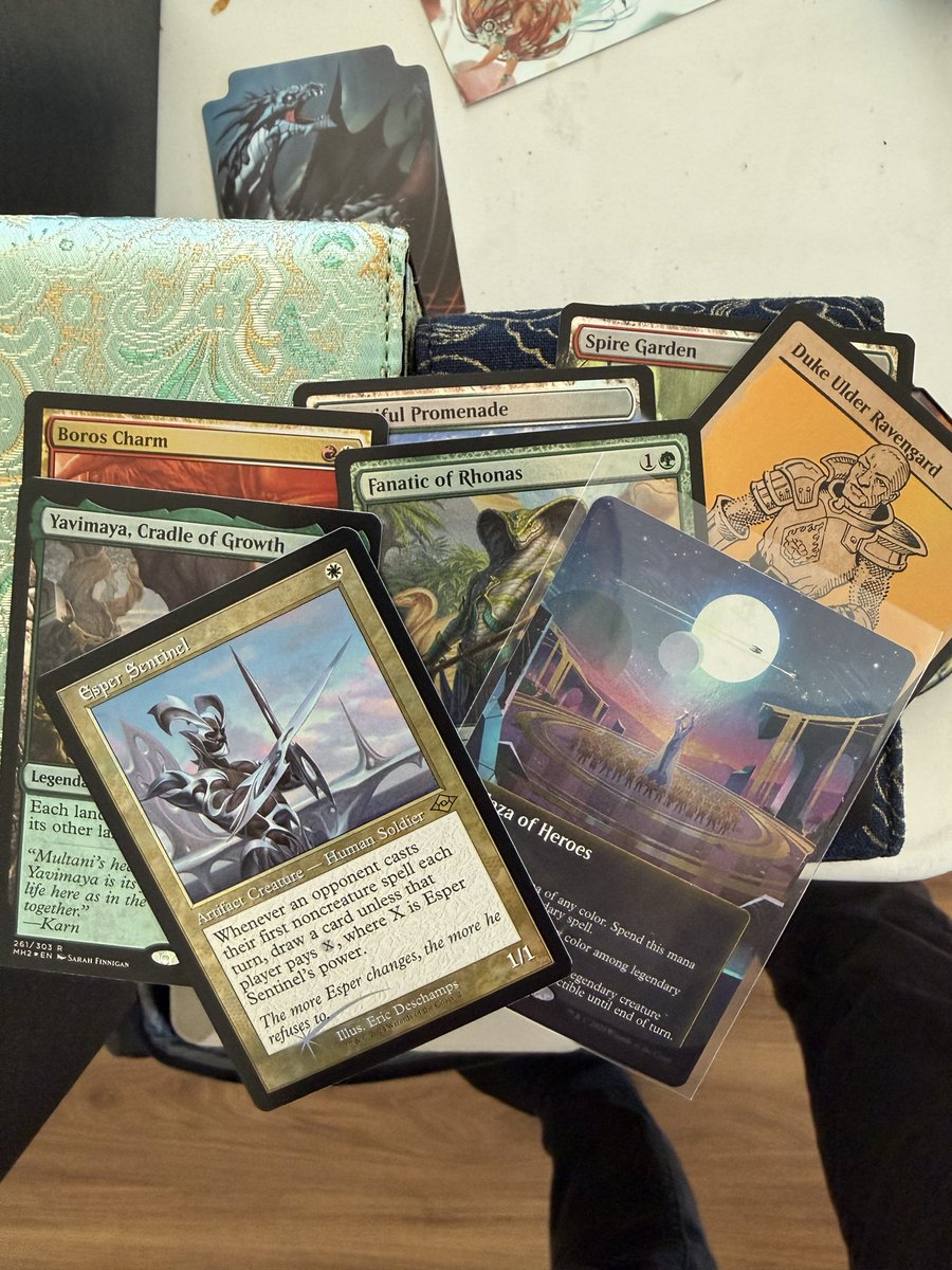 Silverddragn's tweet image. Continuing to foil out more cards for my Tifa Deck ๐ฅณ