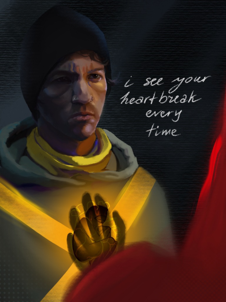 sasxfd21's tweet photo. #cliquetober day 7 &amp; 8:
[heart + cage] ❤️‍🩹

#cliqueart #twentyonepilots #joshdun #tylerjoseph #cliquetober2025 https://t.co/4FRUahCvP4