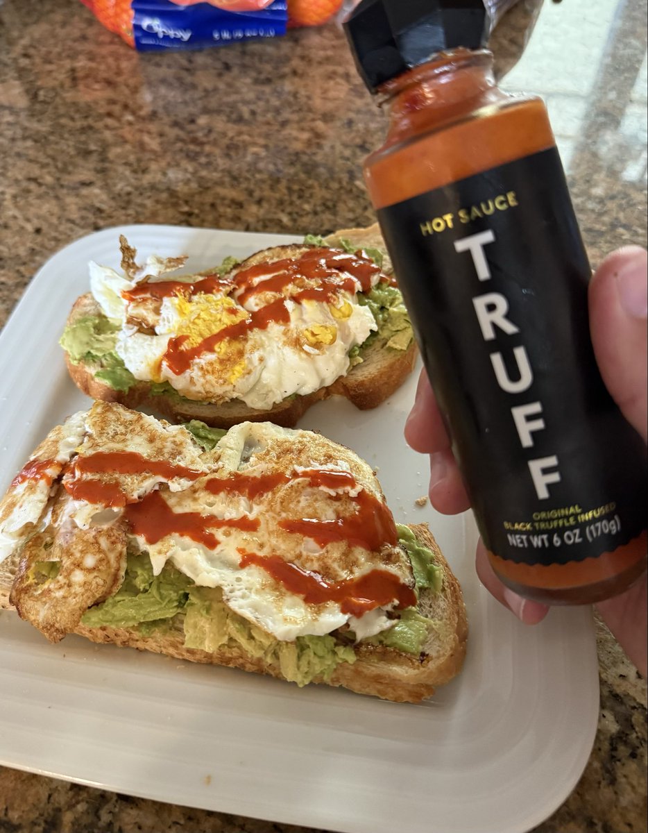 Jacques Spitzer (@jacquesdrop) on Twitter photo I can’t properly express just how good avocado toast with eggs and <a href="/truffsauce/">TRUFF</a> is … it’s a highlight of my week I can’t properly express just how good avocado toast with eggs and <a href="/truffsauce/">TRUFF</a> is … it’s a highlight of my week