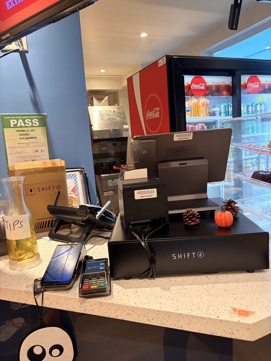 AMohammedShift4's tweet photo. Hungaroo Inc is now part of the @Shift4 family!  If you're in Hamilton, check  them out! 

Their new @SkyTabPOS is serving up a fresh and improved customer experience! 😉 https://t.co/ko9OGm92UN