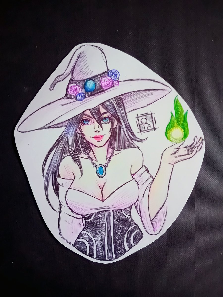 Tsukiyomi789's tweet photo. Today’s creations — three witches drawn entirely with pen ✒️
Each one has her own aura, charm, and mystery…
I love playing with ink contrasts and colors to bring them to life.
#art #witchart #witchdrawing #inkart #penart #drawing #illustrator #sketch #inkdrawing #fantasyart https://t.co/bI35E7jsRS
