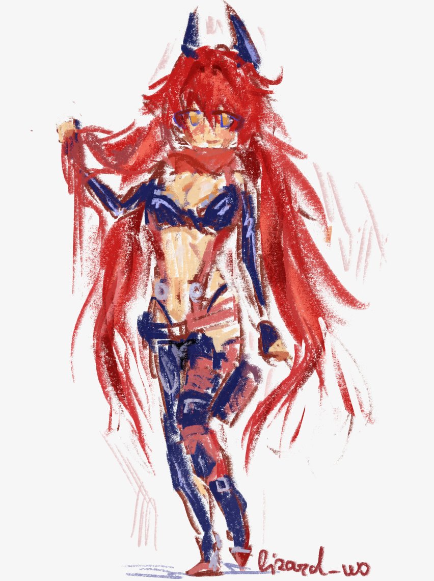 LizardWo's tweet photo. red hood hi #NIKKE #NIKKEfanart https://t.co/yO9g8FkWHP