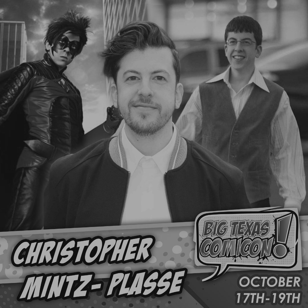 bigtexcon's tweet image. GUEST UPDATE

Unfortunately Christopher Mintz-Plasse has to cancel his appearance with us next weekend due to a new filming requirement. We&apos;re already working to ensure he joins us in 2026 for year 7 of Big Texas Comicon