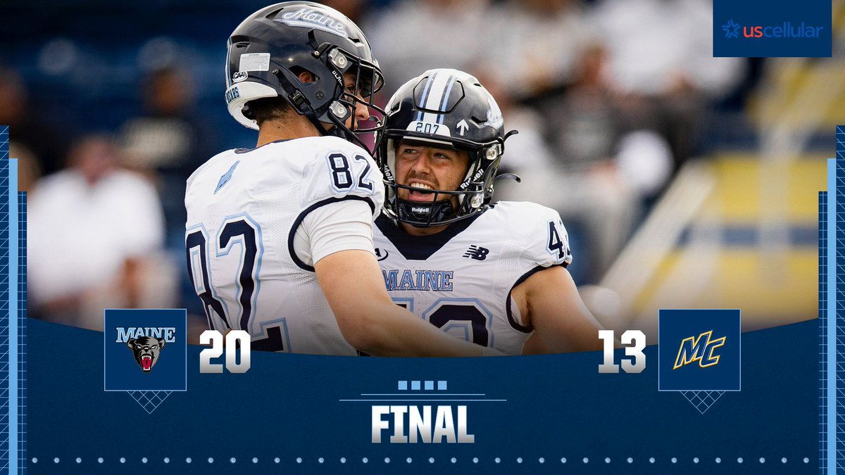 Three-straight wins for your Black Bears 🤩

Back in Orono next time out for homecoming weekend!!

#BlackBearNation | ⬆️