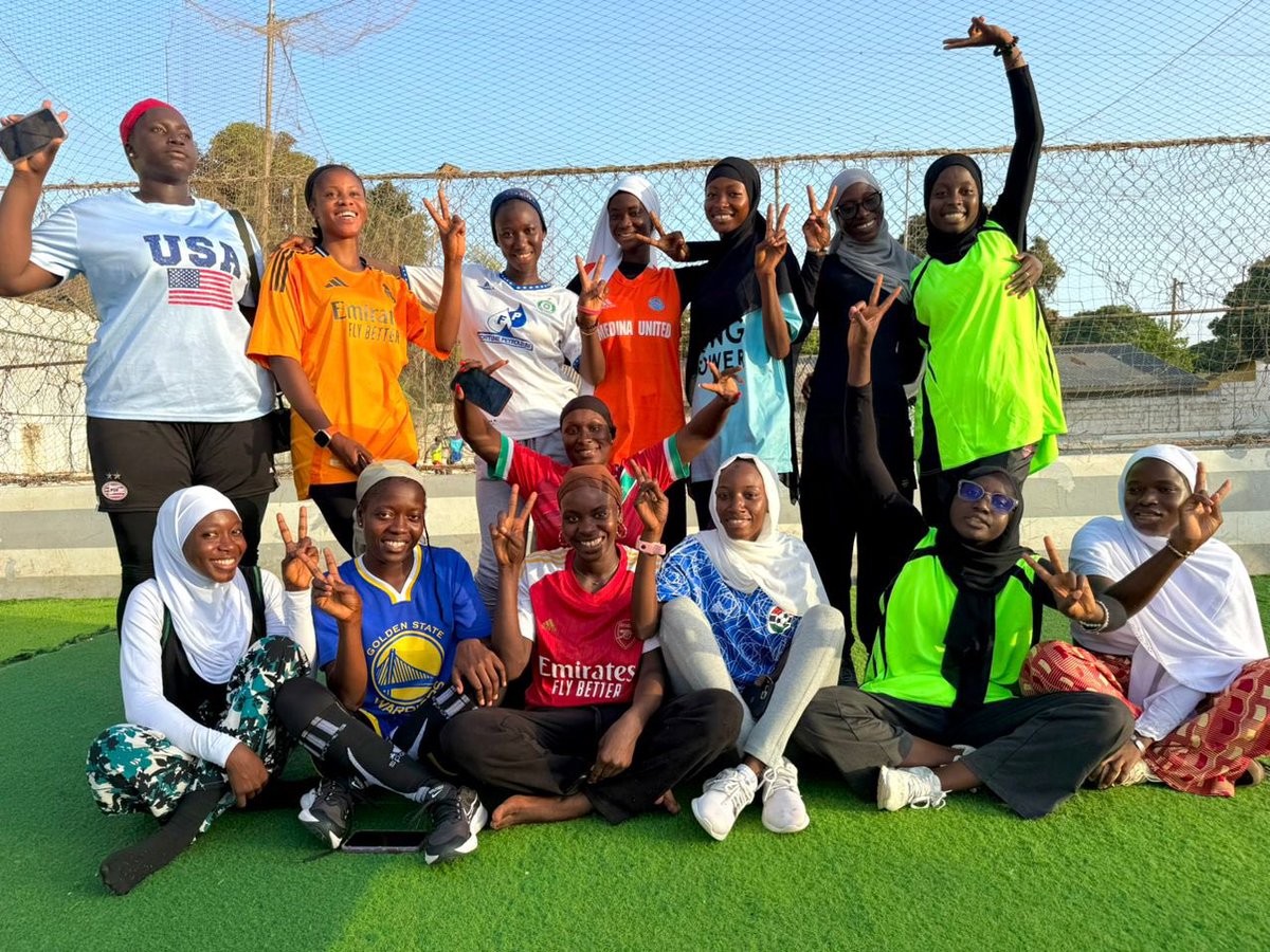 wsrcgambia's tweet photo. Happy International Day of the Girl Child! 

This year’s theme reminds us to keep breaking barriers &amp; amplifying the stories of young girls who dream big and work hard to change the world. We stand with all girls who challenge stereotypes and push for equality in sports and media https://t.co/93Bza8N2FP