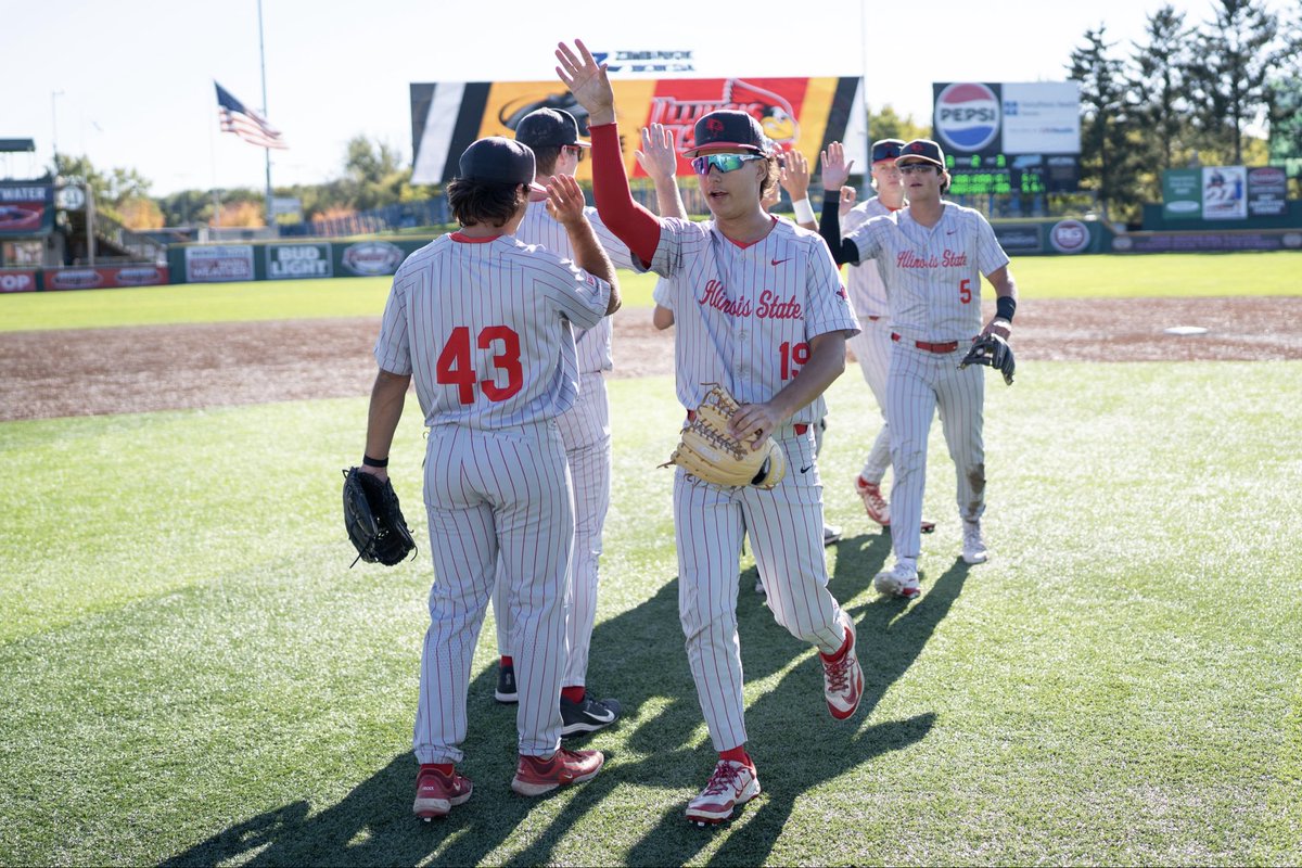 RedbirdBaseball's tweet photo. Redbirds win‼️

Illinois State - 6
Milwaukee - 5 https://t.co/FaJHq47D7O