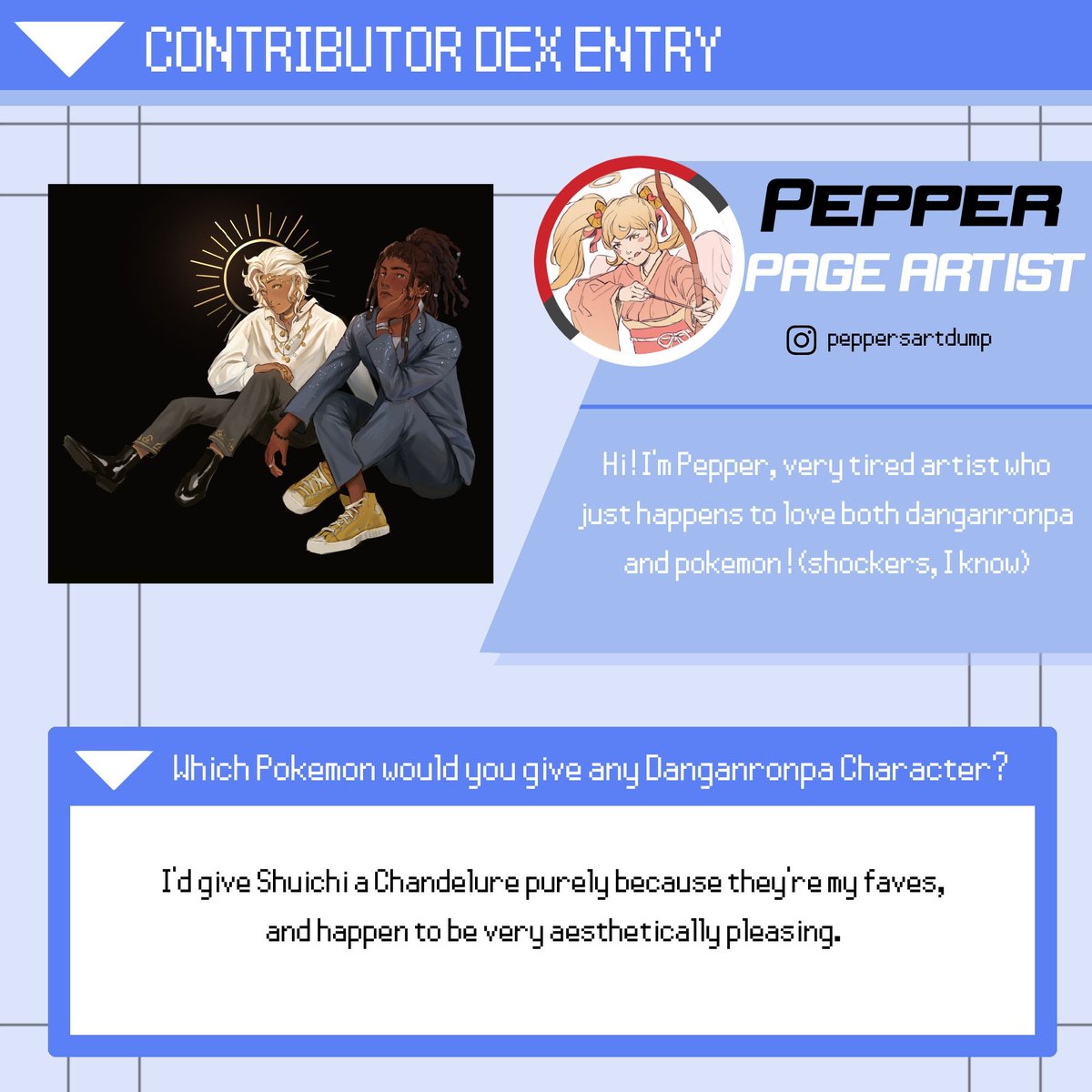 ✨TRAINER SPOTLIGHT✨ 

A master of beautiful, immersive environments! We're so excited for Pepper to pull you into the world of Pokemon!