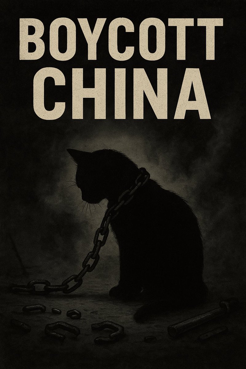okyanustabuluut's tweet image. The abuse of cats in #China is not just an attack on animals, but on the conscience of all humanity. Staying silent is becoming complicit in this cruelty.#BoycottChina #Caturday #SaveAnimals