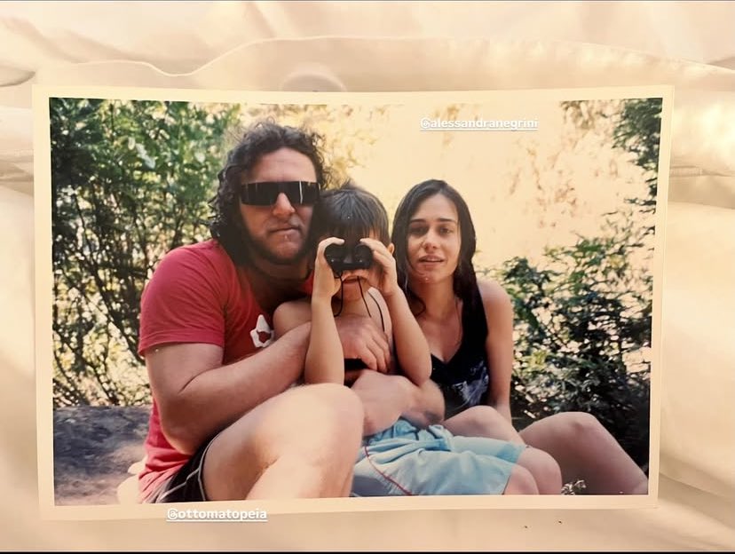 BAÚ NEGRINI! Mais registros da Alessandra Negrini, Otto e o pequeno Antônio Benício