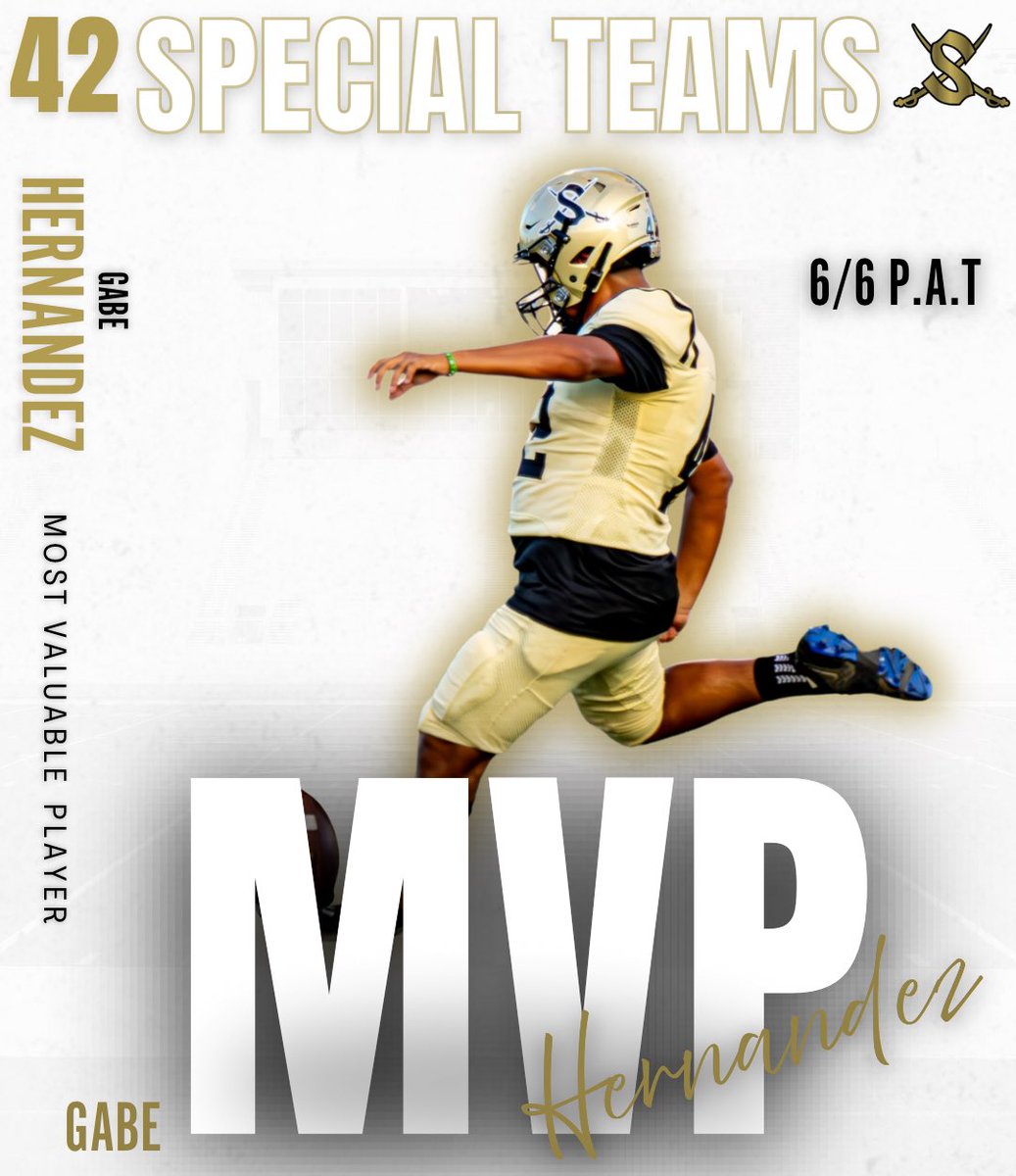 Congratulations to our MVPs of the Week‼️ These studs truly left it all out on the field lastnight‼️