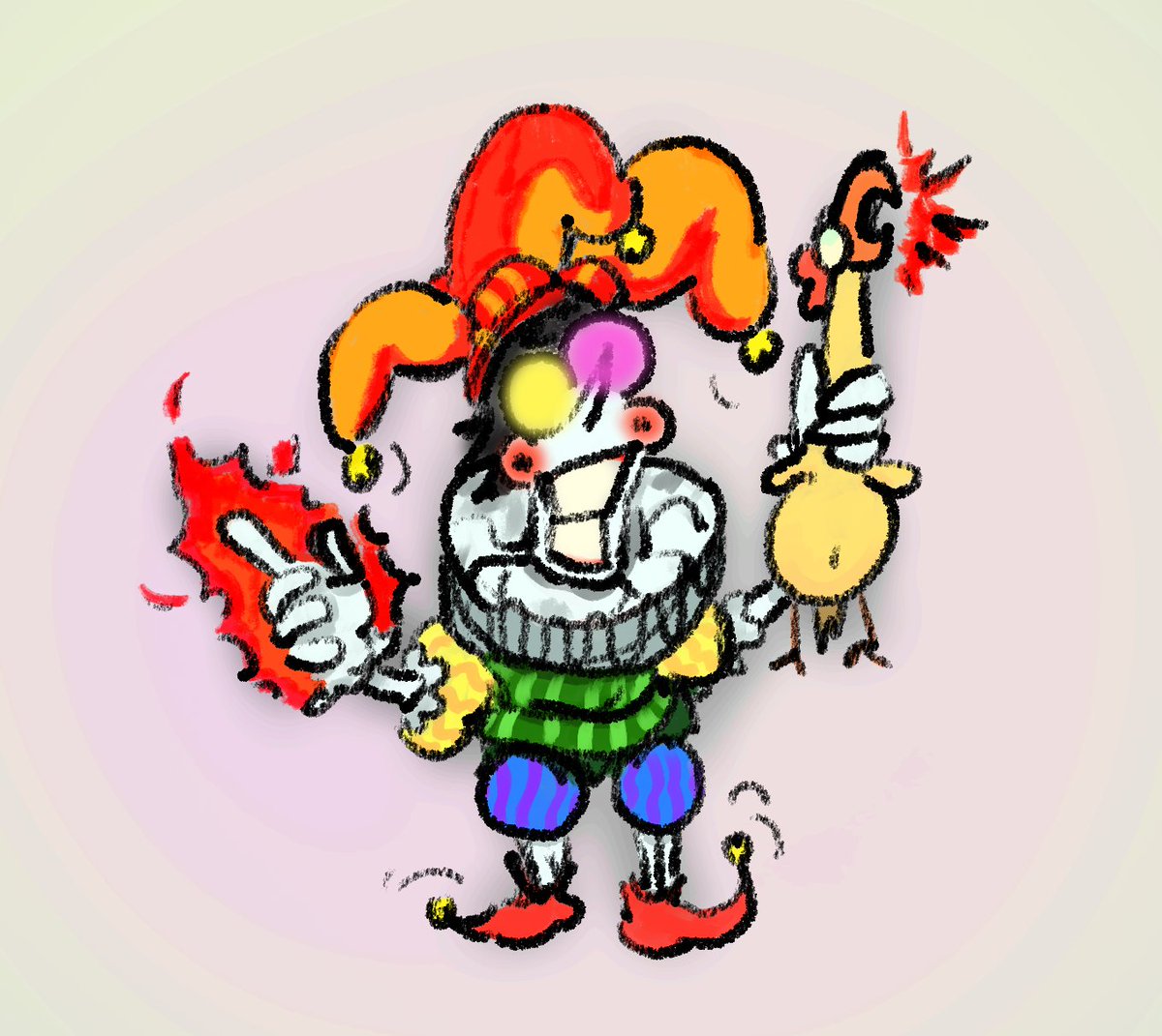 PaperSamurai_'s tweet image. HO-HO[!!] THOU WILL THINK THIS [𝓹𝓸𝓮𝓽 𝓵𝓪𝓾𝓻𝓮𝓪𝓽𝓮] HATH GONE [off his !#%^ rocker] WITH {Ｆｅａｔｕｒｅｄ Ｌｏｃａｌ Ｏｆｆｅｒ} S THIS   l-o-w !1
// #SPAMTOBER day 11 - DAMN CLOWN
#DELTARUNE #deltarunefanart