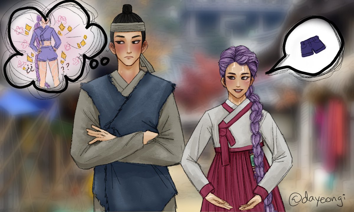 happydayeongi's tweet image. “You know? Where I’m from, people wear much less than this every day.” #rujinu #jinumi #kpdh #케데헌 #kpopdemonhunters
archiveofourown.org/works/68882411
