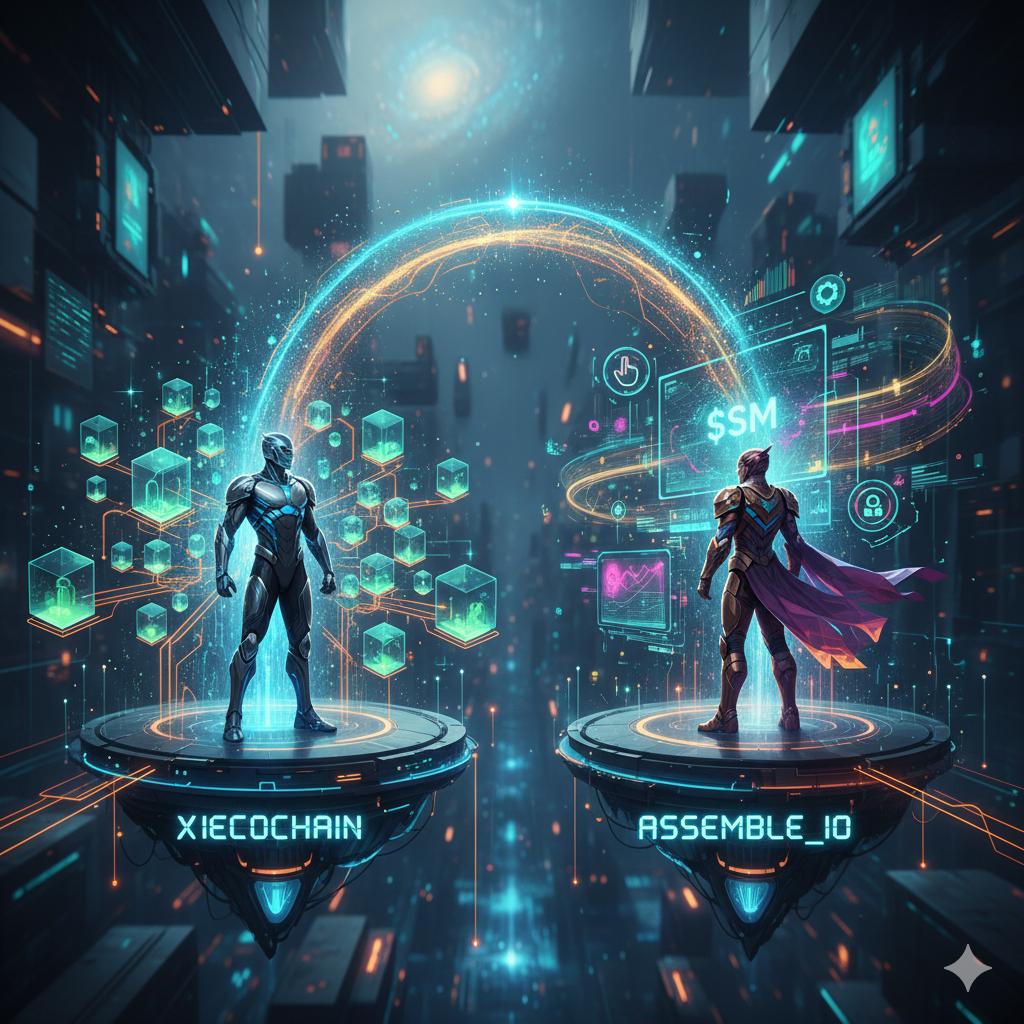 cryptodgent's tweet image. GN Web3 Dreamers,
@X1_EcoChain empowers anyone to run a blockchain node from home making decentralization truly accessible.

@Assemble_io $ASM token fuels its ecosystem, unlocking premium features, governance participation, and the roadmap for smarter AI-driven crypto insights.