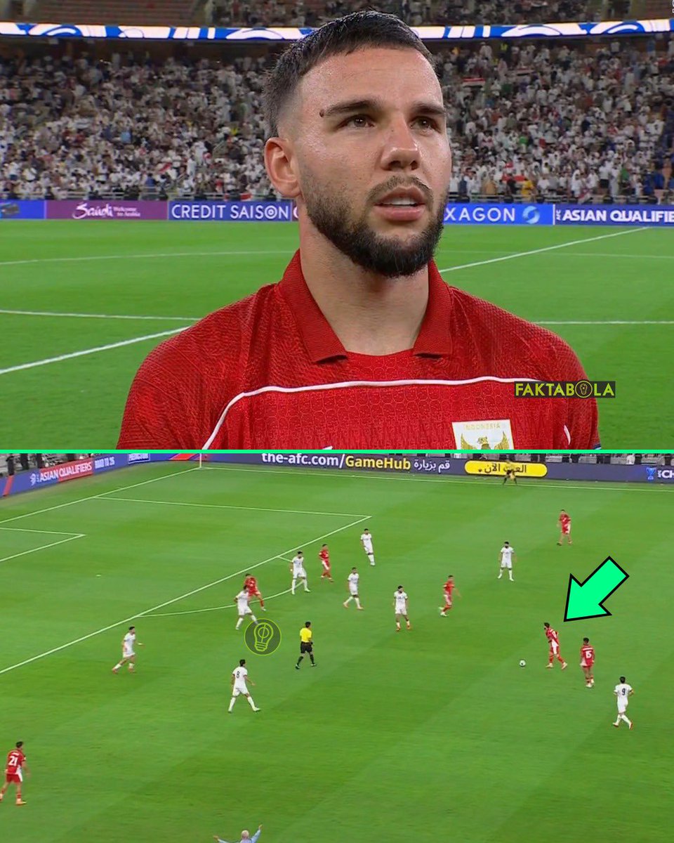 FaktaSepakbola's tweet photo. 🇮🇩🥶 Calvin Verdonk First Half vs Iraq:

32/39 accurate passes (82%)
43 touches
4 passes into final third
3/6 long balls (50%)
1/1 successful dribble (100%)
1 blocked shot
1 tackle won (100%)
1 clearance
1 headed clearance
3 recoveries
2/3 ground duels won (67%)
1 foul committed https://t.co/WLWsS7ZaEm