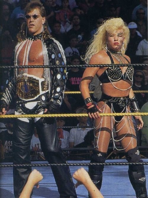CaptCommandoXII's tweet image. Luna Vachon?