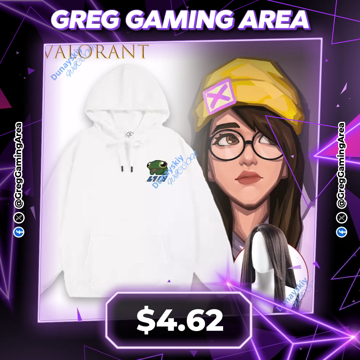 LEVEL UP YOUR GAME! 🎮🐸

🐸 VALORANT Killjoy Frog White Plush Hoodie
🔗 s.click.aliexpress.com/e/_oBHbY4l