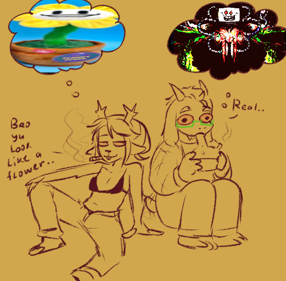 jelipherr's tweet photo. #deltarune #Dessriel 

uh

4 am shenanigans https://t.co/IyqqdFGAnw